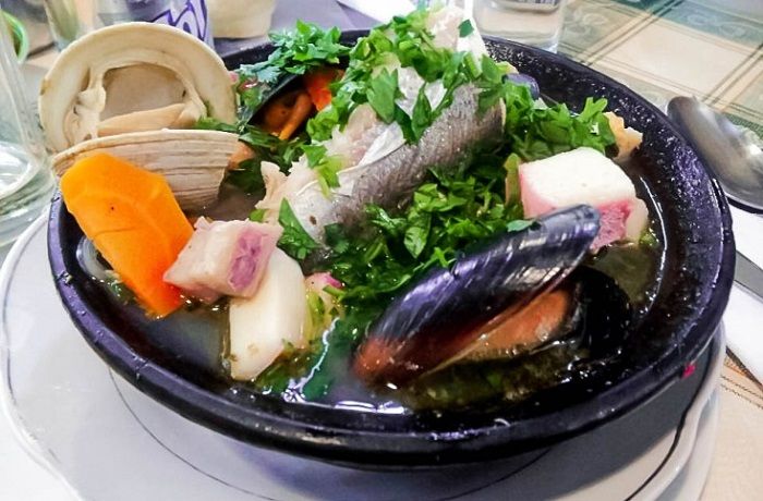 Receta de paila marina chilena