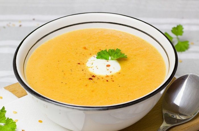 Receta de sopa de zapallo chilena