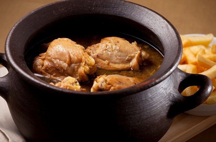 Receta de pollo al coñac