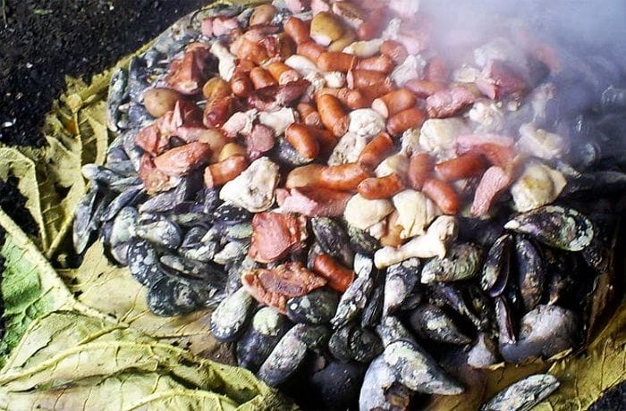 Receta de curanto chilote