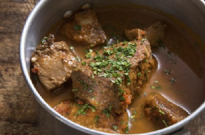 Receta de cabrito chileno a la cacerola