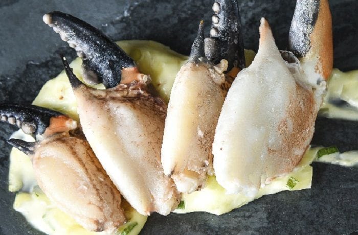 Receta de pinzas de jaiba chilena con mayonesa