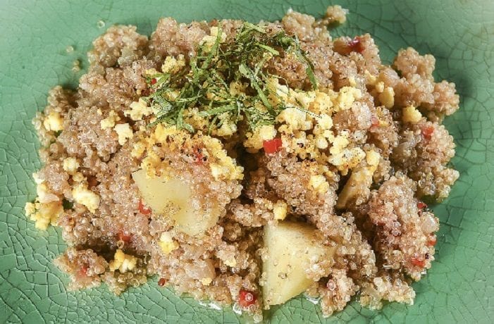 Receta de lawa o mazamorra de quinua