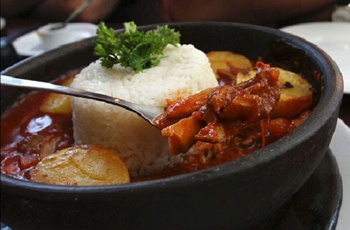 Receta de picante de lapas chileno