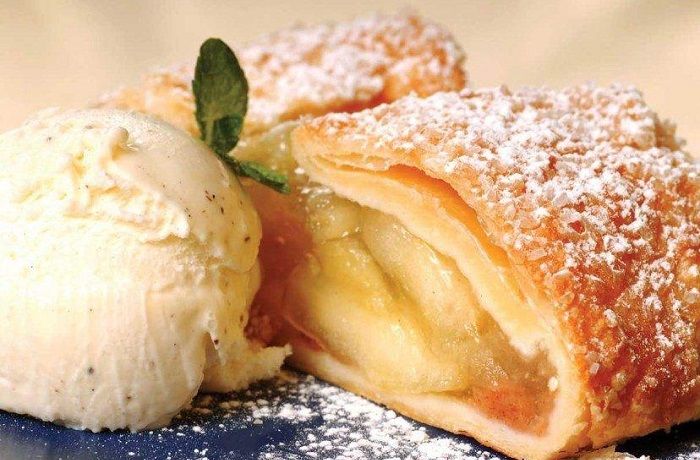 Receta de strudel de manzana