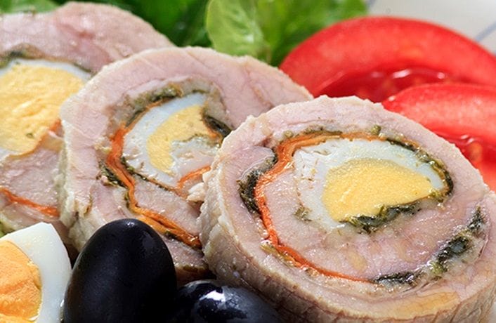 Receta de arrollado de malaya - Comidas Chilenas