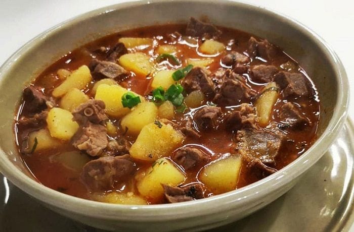 Receta de chanfaina de cordero chilena