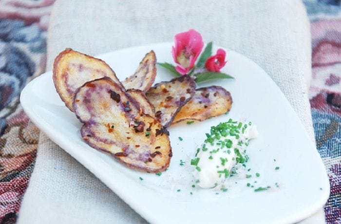 Receta de chips de papas chilotas chilenas