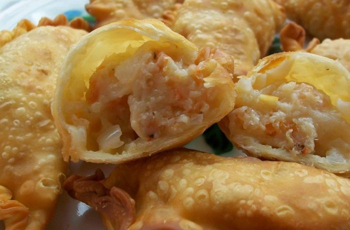 Receta de empanadas de jaiba queso