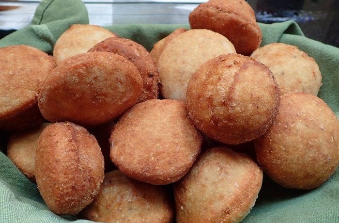Receta de sopaipillas de piñones chilenos