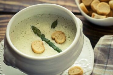 Receta de crema de espárragos chilenos