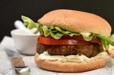 Receta de hamburguesa de lentejas chilenas