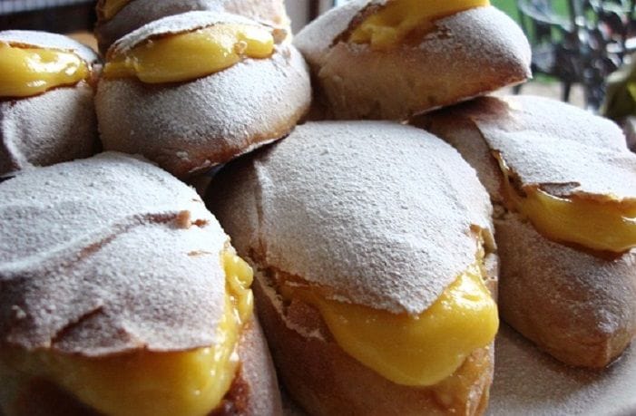 Receta de conejitos rellenos con crema pastelera