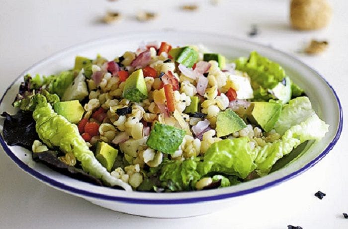 Receta de ensalada de mote chileno