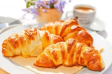 Receta de croissant de mantequilla