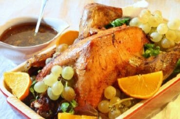 Receta de pavo navideño relleno