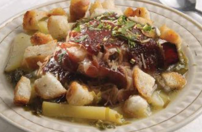 Receta de sopa de chalaco o pejesapo chileno