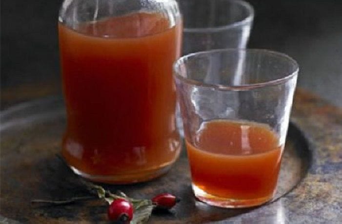 Receta de chicha de rosa mosqueta