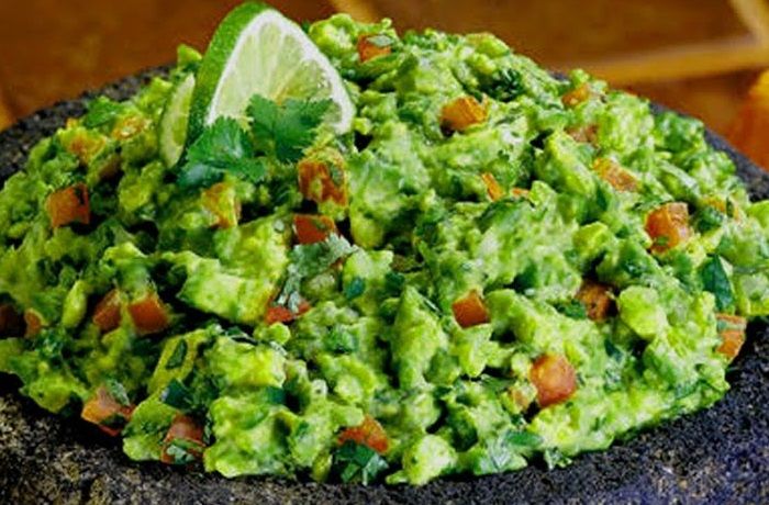 Receta de guacamole