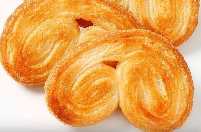 Receta de palmeritas de hojaldre