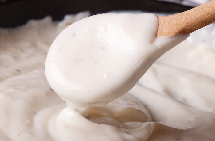 Receta de salsa blanca
