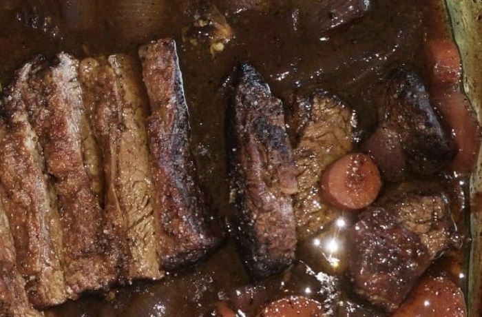 Receta de tapapecho al horno