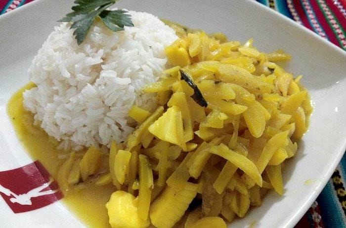 Potje de olluko aimara Receta de potje de olluko aimara