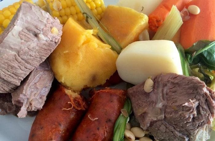 Receta de puchero a la chilena