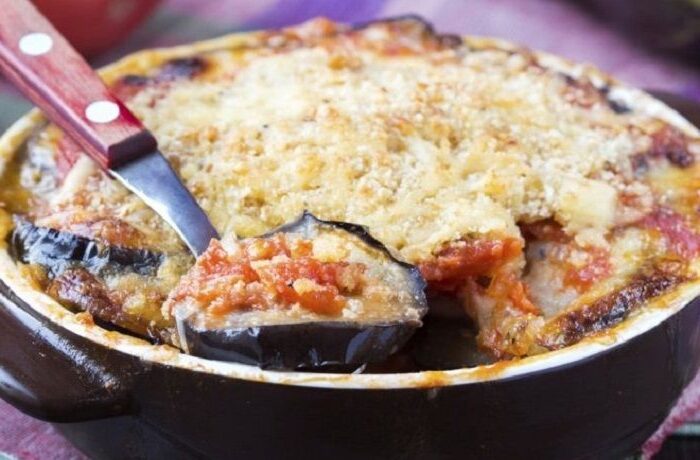 Receta de lasaña de berenjenas