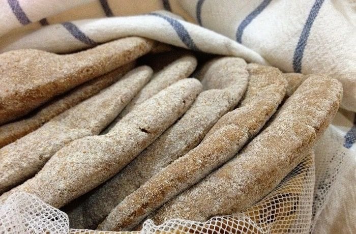 Receta de pan pita integral