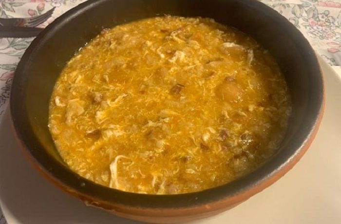 Receta de sopa de pan