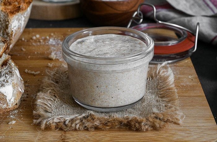 Receta de masa madre natural