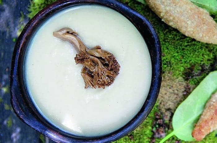 Receta de crema de ajos chilotes y changles