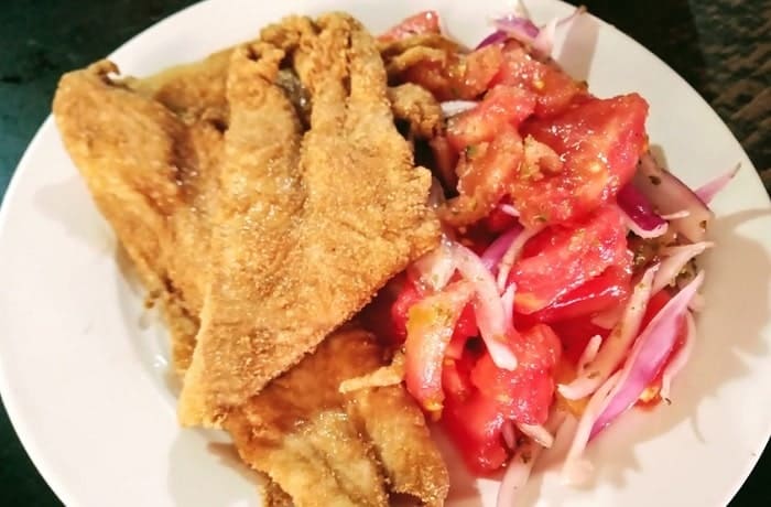 Receta de merluza frita con cerveza y harina tostada