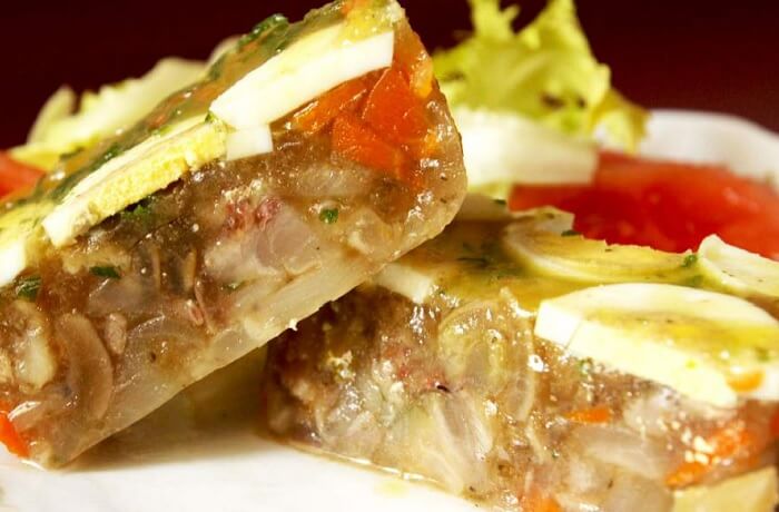 Receta de jalea de pata de vaca