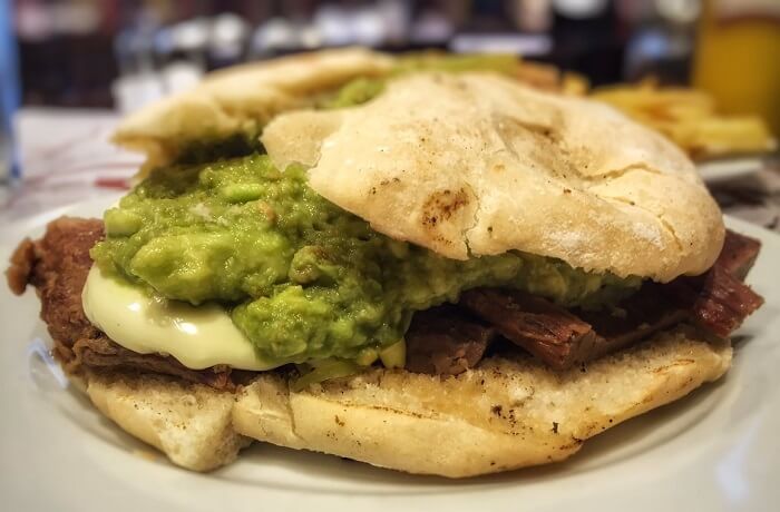 Receta de sándwich plateada palta mayo