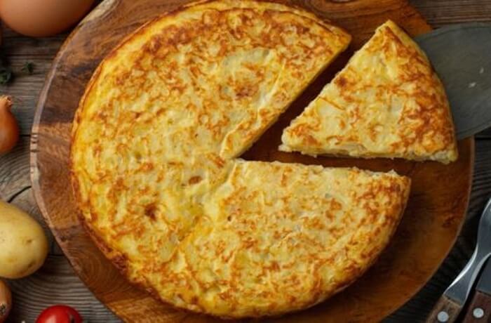 Receta de tortilla de papas