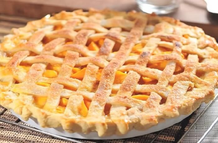 Receta de kuchen de duraznos