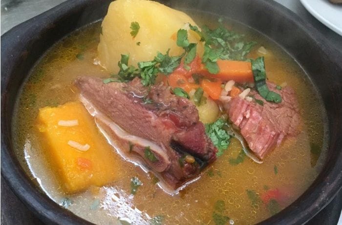 Receta de cazuela de chancho ahumado
