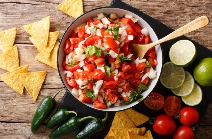 Receta de pico de gallo mexicano
