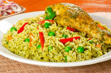 Receta de arroz con pollo - Comidas Típicas Peruanas