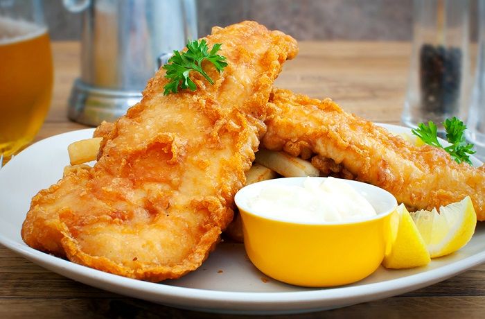 Receta de batido para pescado frito