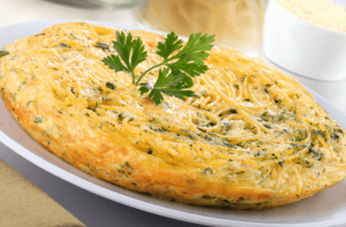 Receta de tortilla de fideos - Comidas Chilenas