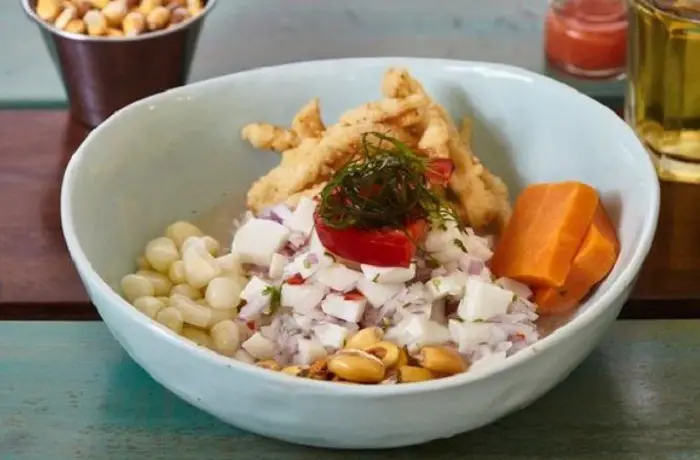 Receta de ceviche de pota - Comidas Peruanas