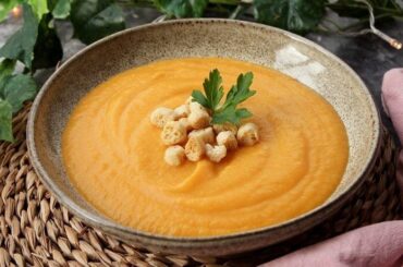 Receta de puré o crema de zanahorias