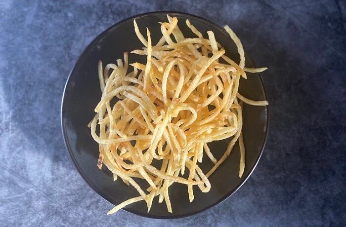 Recetas de papas hilos o papas al hilo - Comidas Chilenas