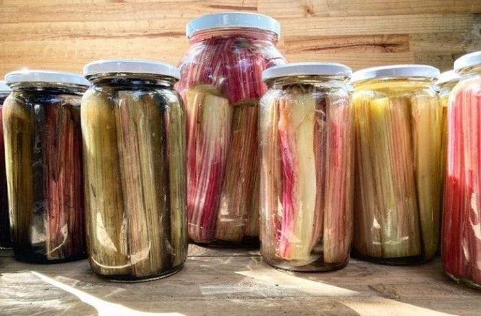 Receta de encurtidos de nalca