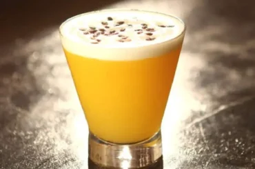 Receta de maracuyá sour