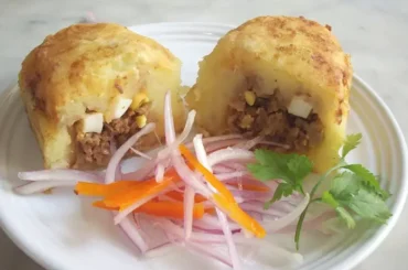 Receta de papas rellenas - Comidas Peruanas