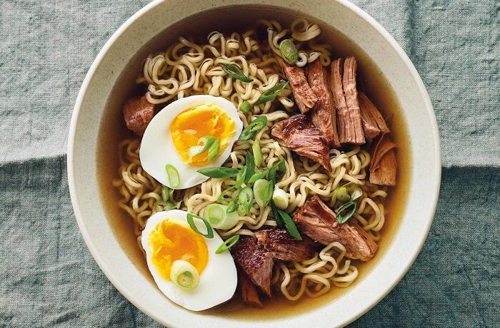 Receta de ramen japonés